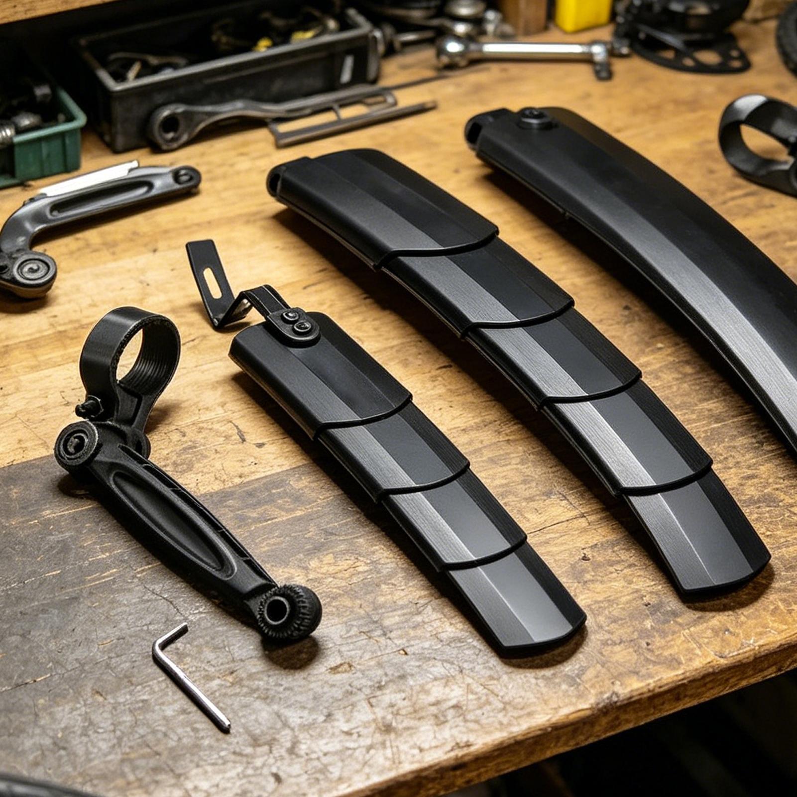 Mountain Biking Kit - Durable Quick Release Bike Mudguard, Front