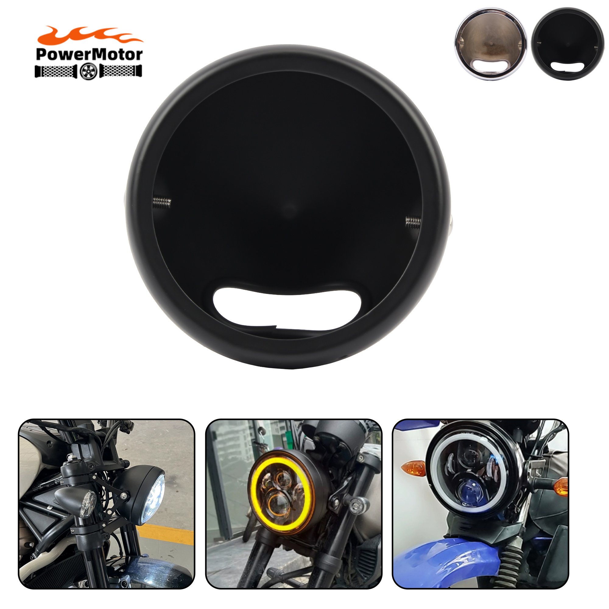 Mountain Biking Denver - 5.75 inch 7 inch LED Headlight