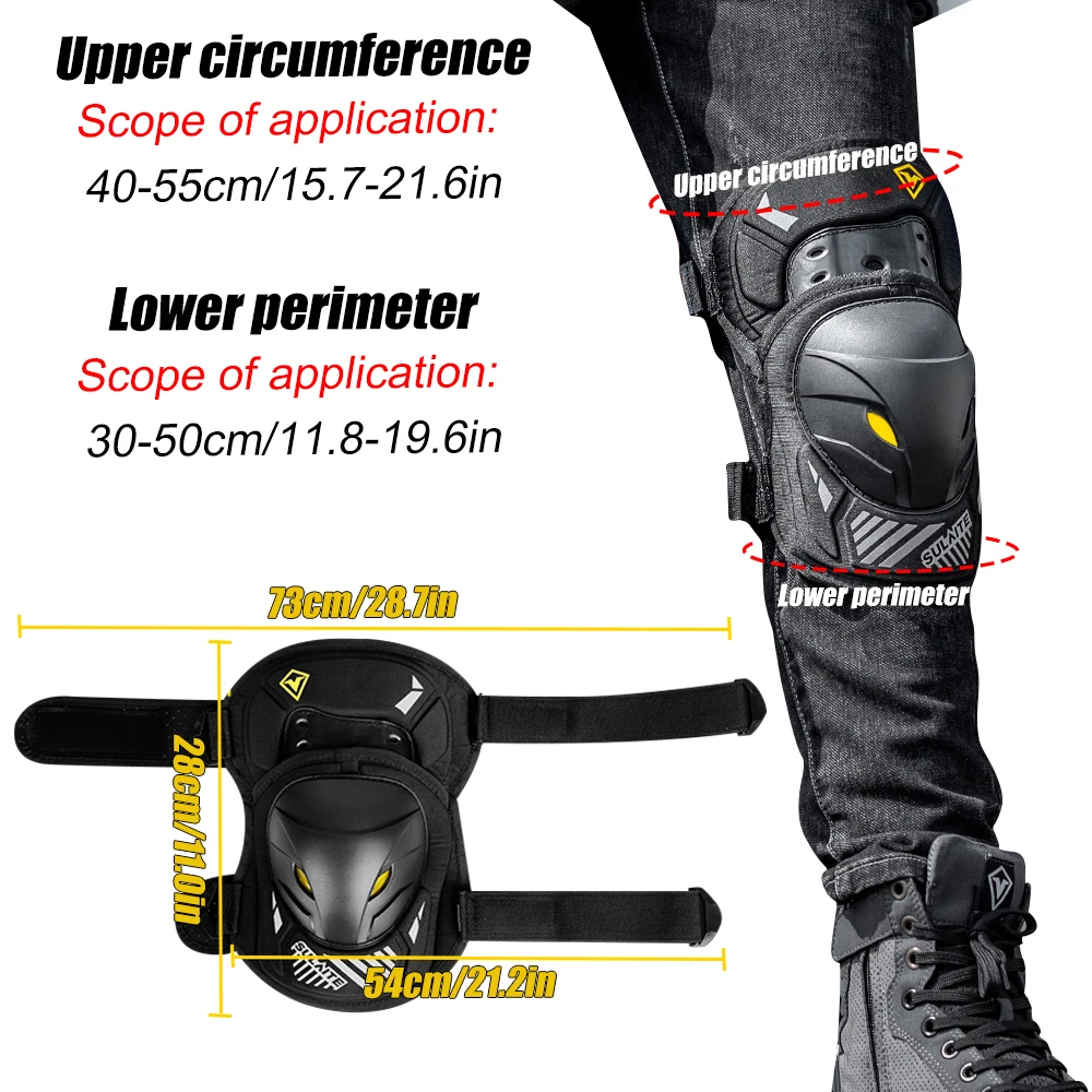 GOMOREON 1Pair Motorcycle Elec - Mountain Biking Knee And Elbow Pads ulasan dan harga