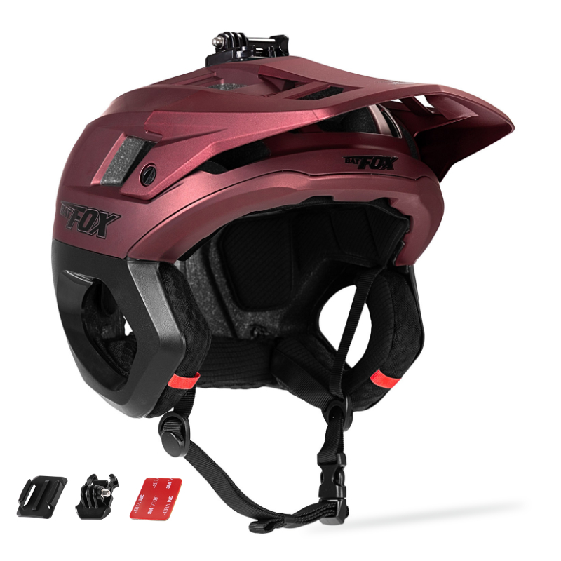 BATFOX 3/4 MTB Bicycle Helmet  - Mountain Biking Helmet Kids ulasan dan harga