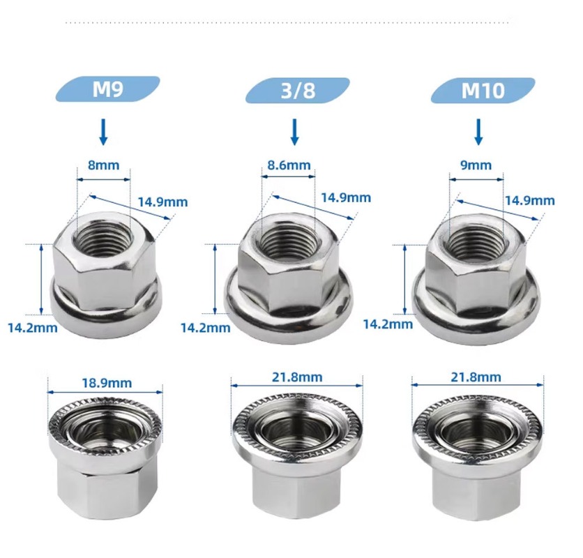 Thickened Hub Hook Washer Nut  - Mountain Biking Kit ulasan dan harga