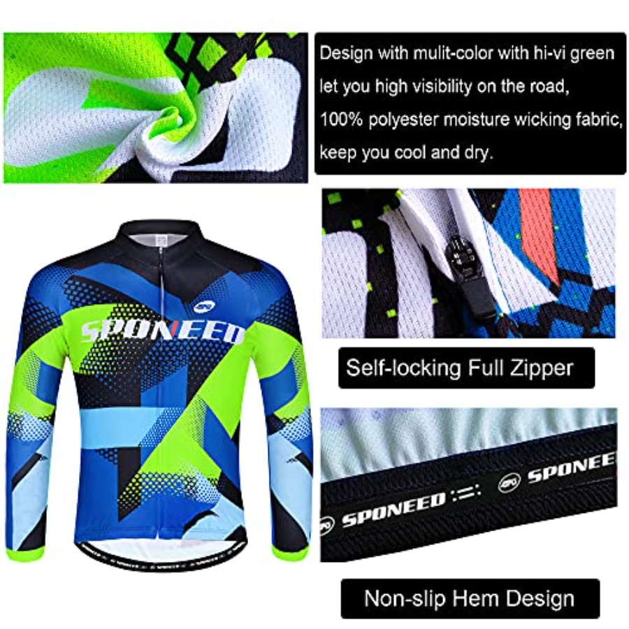 sponeed Cycling Clothes for Me - Mountain Biking Jersey ulasan dan harga