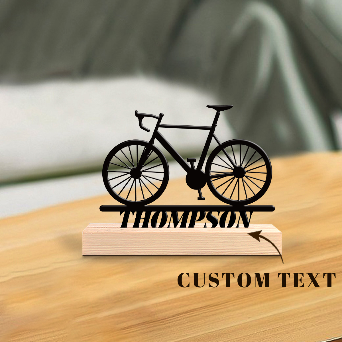 1Pc Csutom Mountain Bike Woode - Mountain Biking Gifts ulasan dan harga