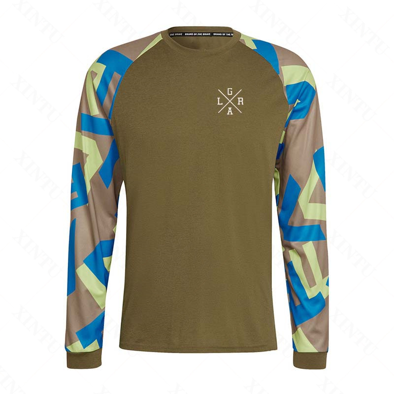 Men's motorcycle lrga jersey M - Mountain Biking Jersey ulasan dan harga