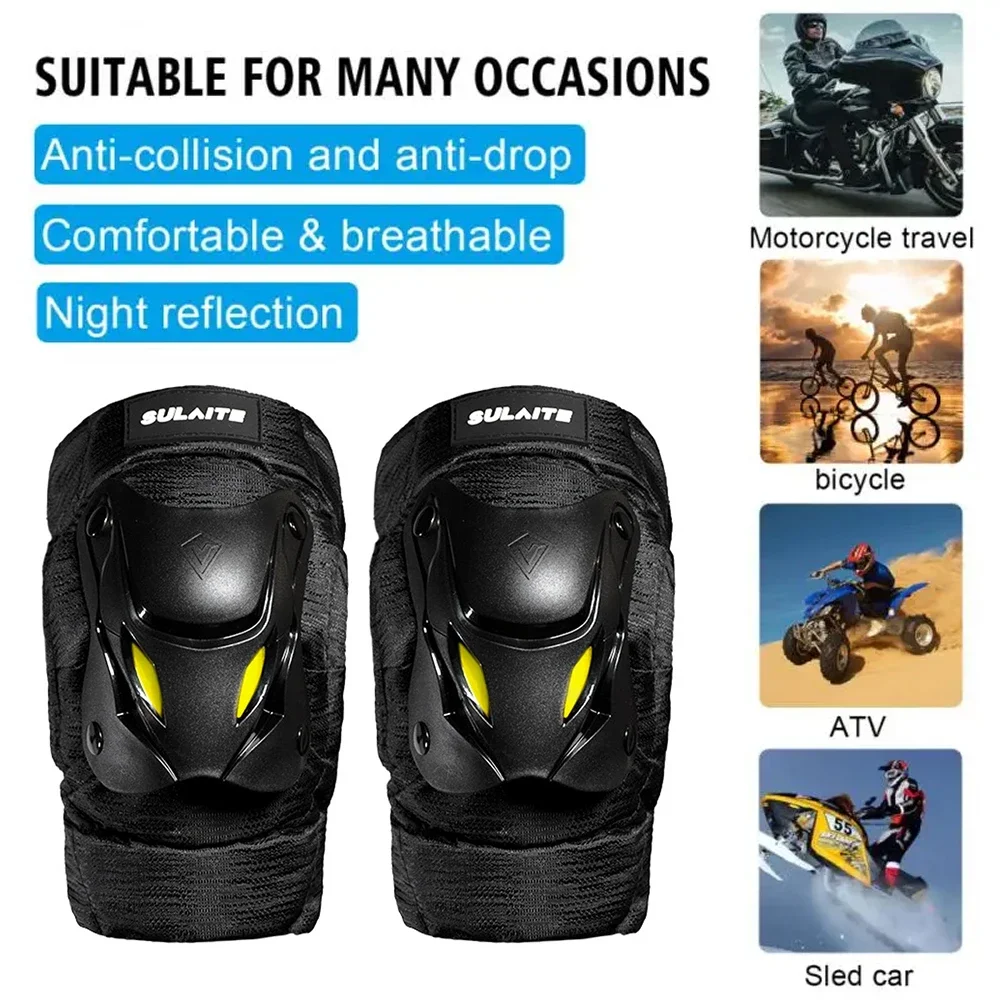 1Pair Electric Bike Motorcycle - Mountain Biking Knee And Elbow Pads ulasan dan harga