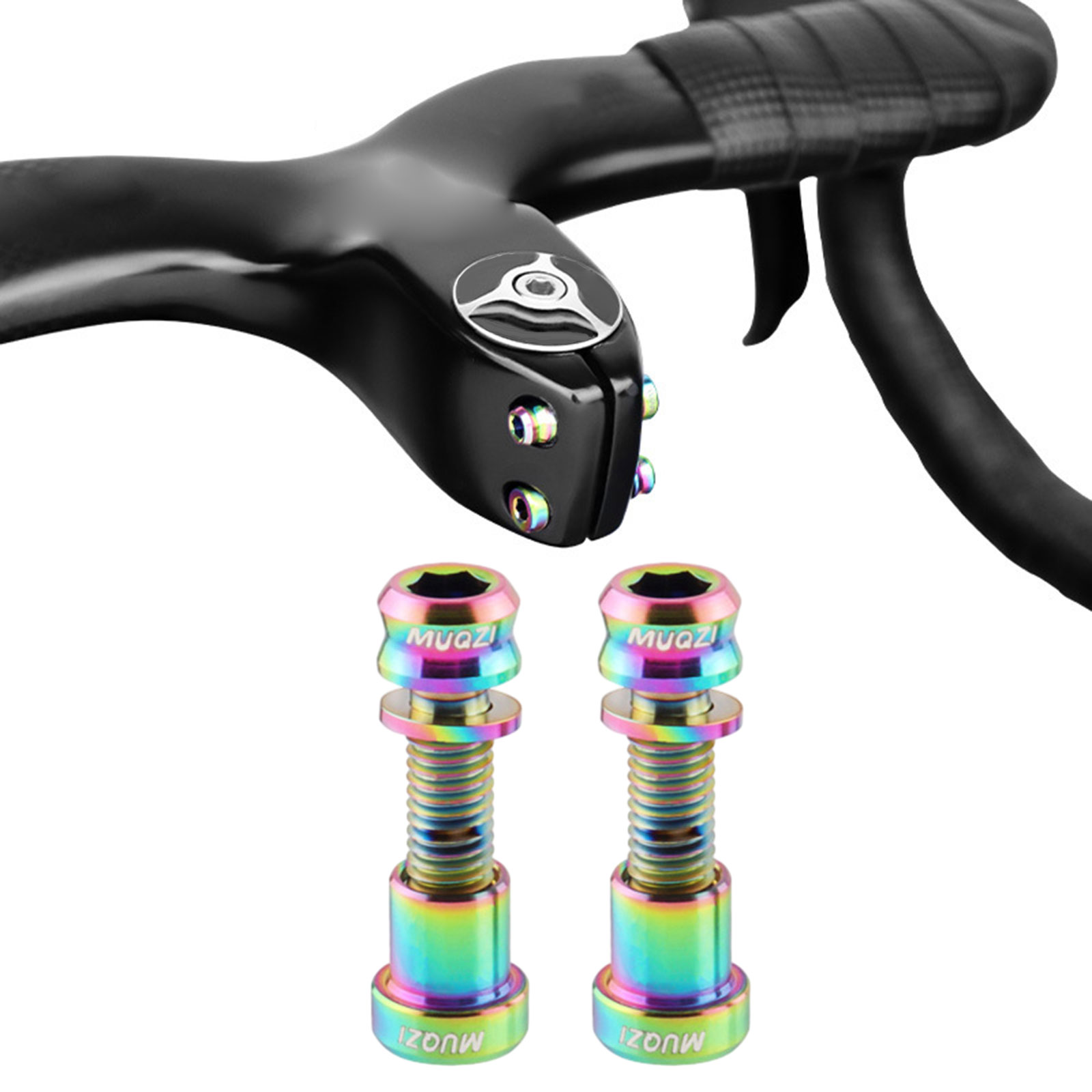 2 Set Bike Carbon Stem Bolts N - Mountain Biking Kit ulasan dan harga