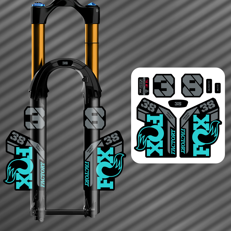 ENDURO Front Fork Stickers For - Mountain Biking Jersey ulasan dan harga