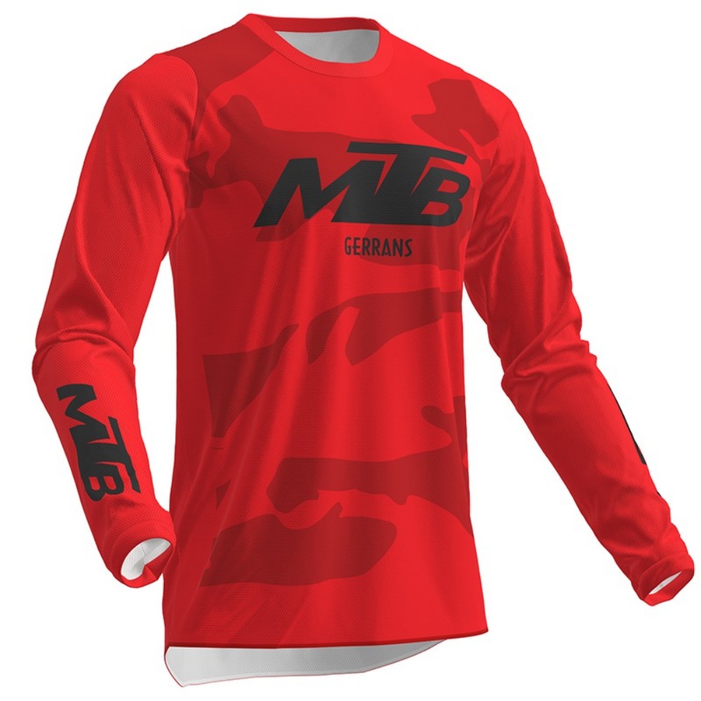 Men's Outdoor Cycling Long-Sle - Mountain Biking Jersey ulasan dan harga