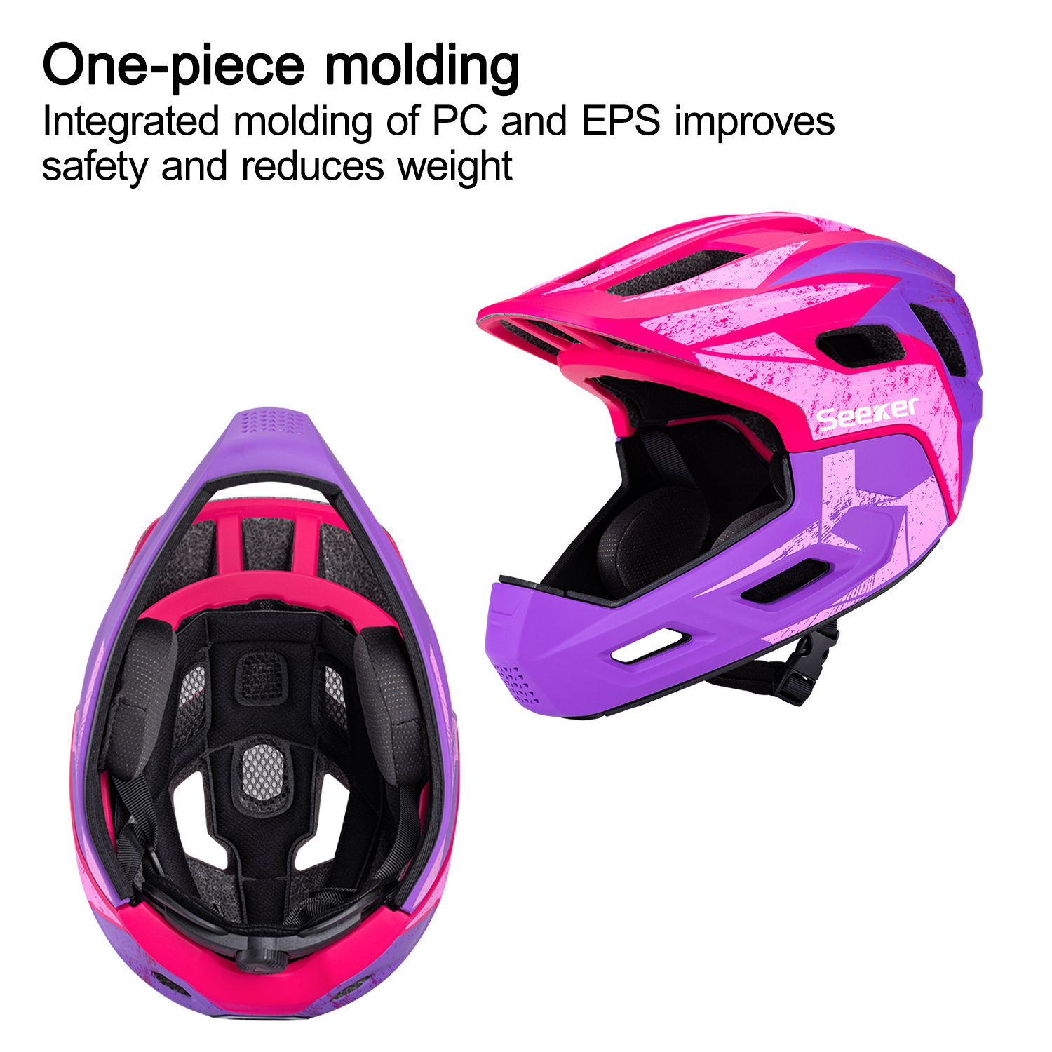 UMUSEEKER children's full-face - Mountain Biking Helmet Kids ulasan dan harga