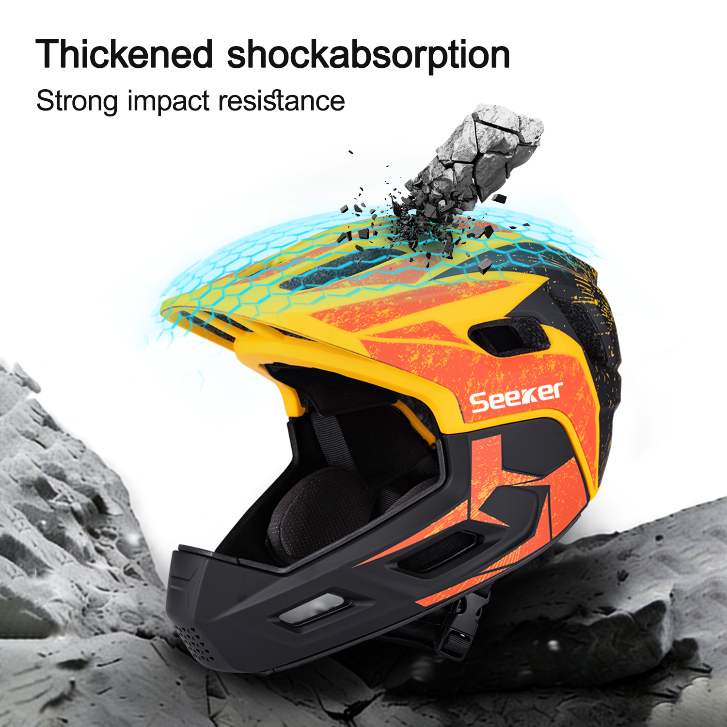 UMUSEEKER children's full-face - Mountain Biking Helmet Kids ulasan dan harga