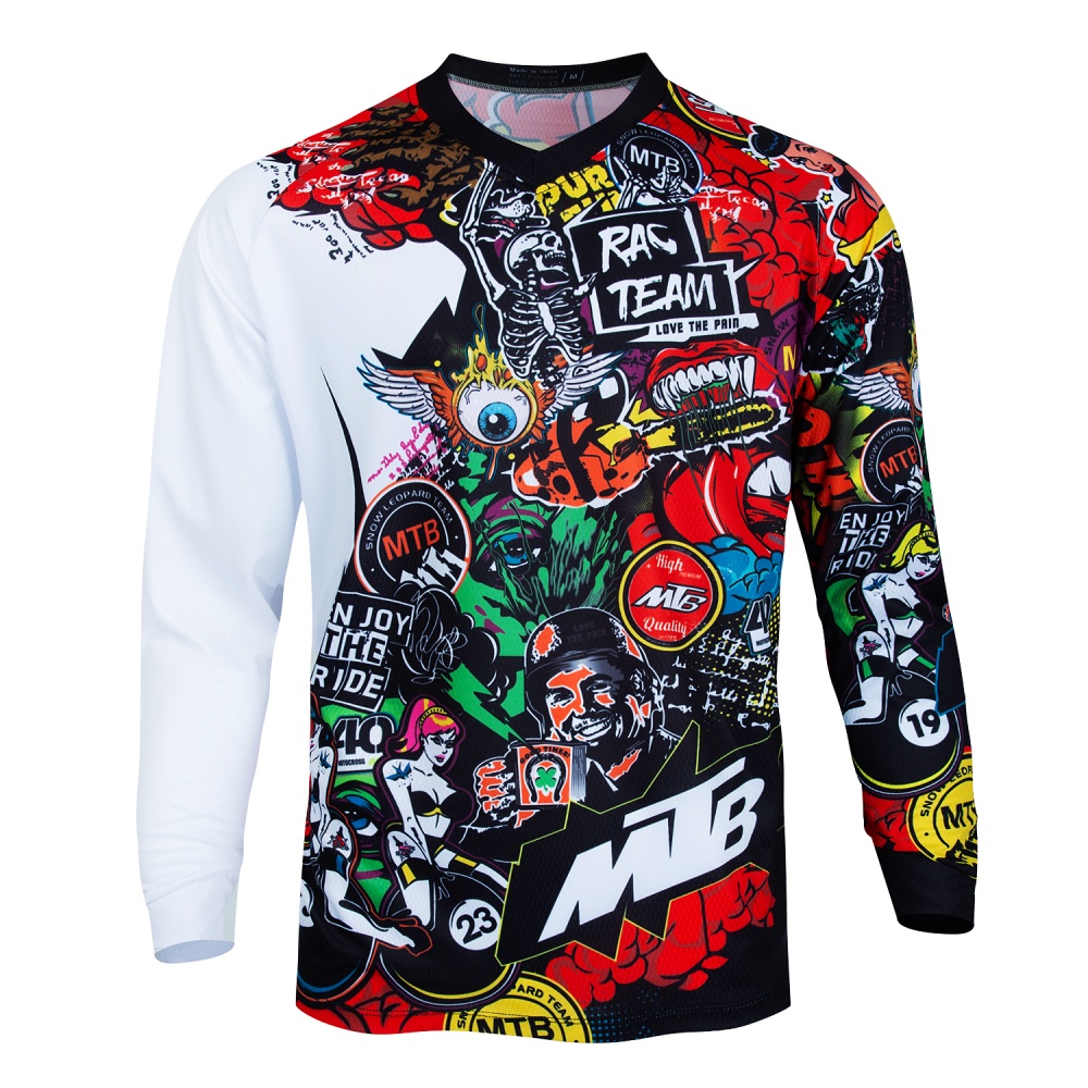 MTB Mountain Bike Long-Sleeve  - Mountain Biking Jersey ulasan dan harga