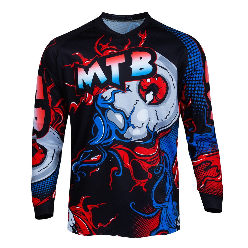 MTB Mountain Bike Long-Sleeve  - Mountain Biking Jersey ulasan dan harga
