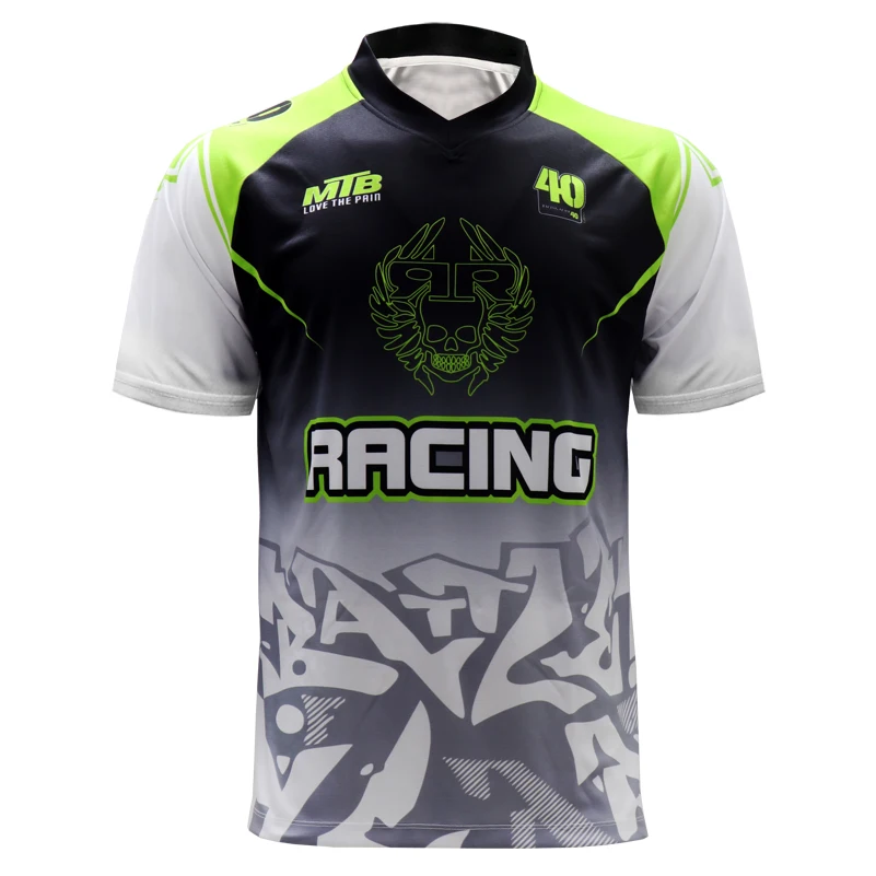 Long Sleeve Quick Dry MTB Jers - Mountain Biking Jersey ulasan dan harga