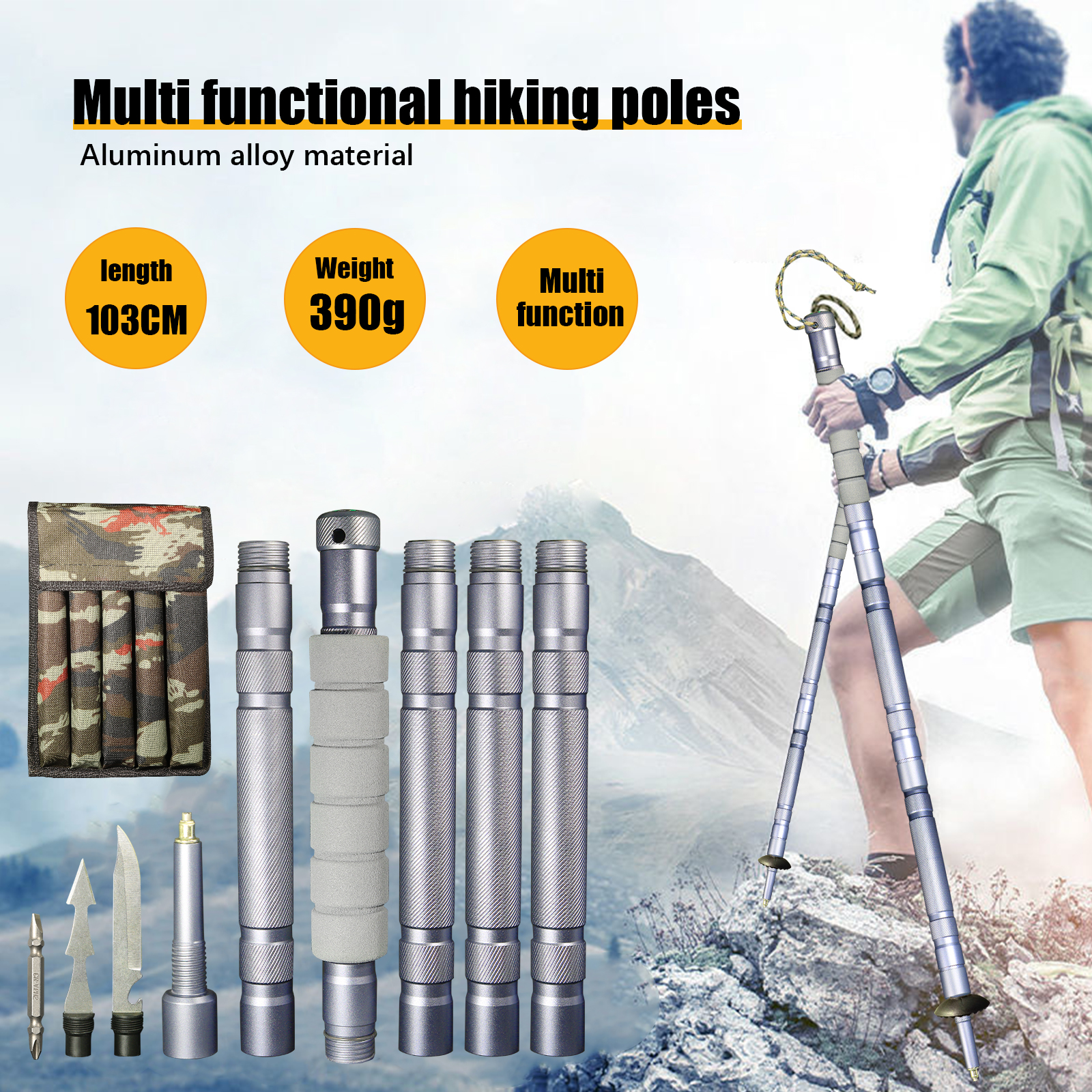 Multi-functional survival tool - Mountain Biking Gifts ulasan dan harga