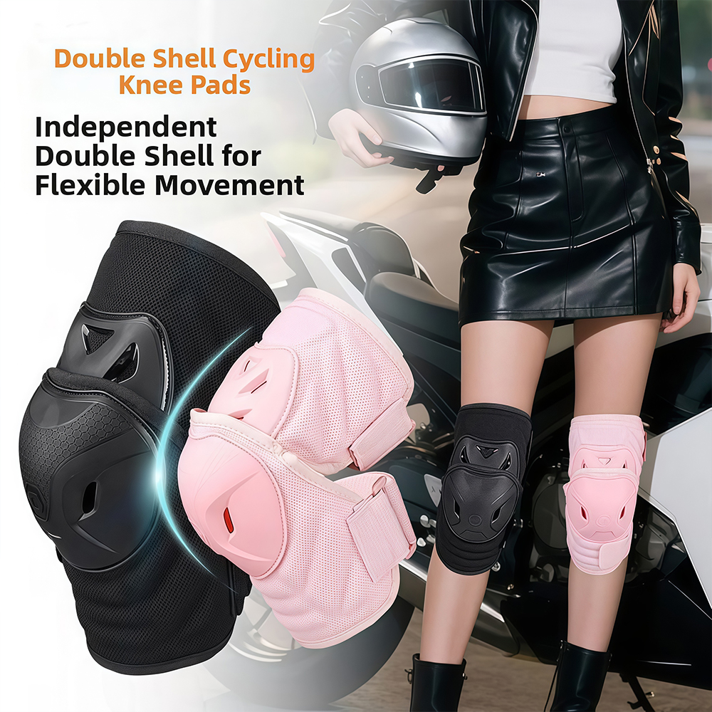 1/2Pcs Motorcycle Knee Pads Ad - Mountain Biking Knee And Elbow Pads ulasan dan harga