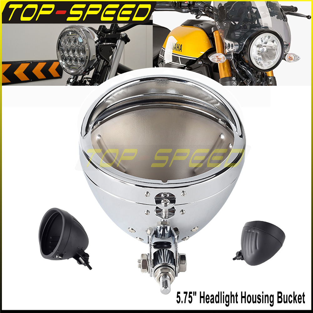 Black/Chrome Motorcycle Headla - Mountain Biking Denver ulasan dan harga
