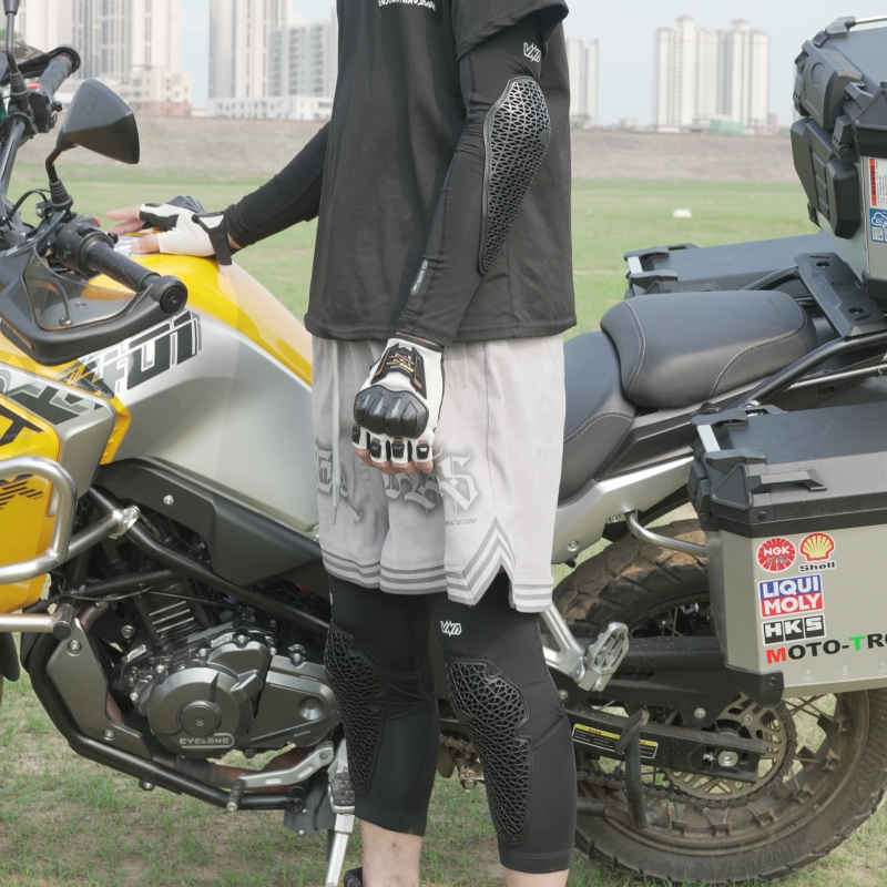 Anti-Fall Motorcycle Knee and  - Mountain Biking Knee And Elbow Pads ulasan dan harga