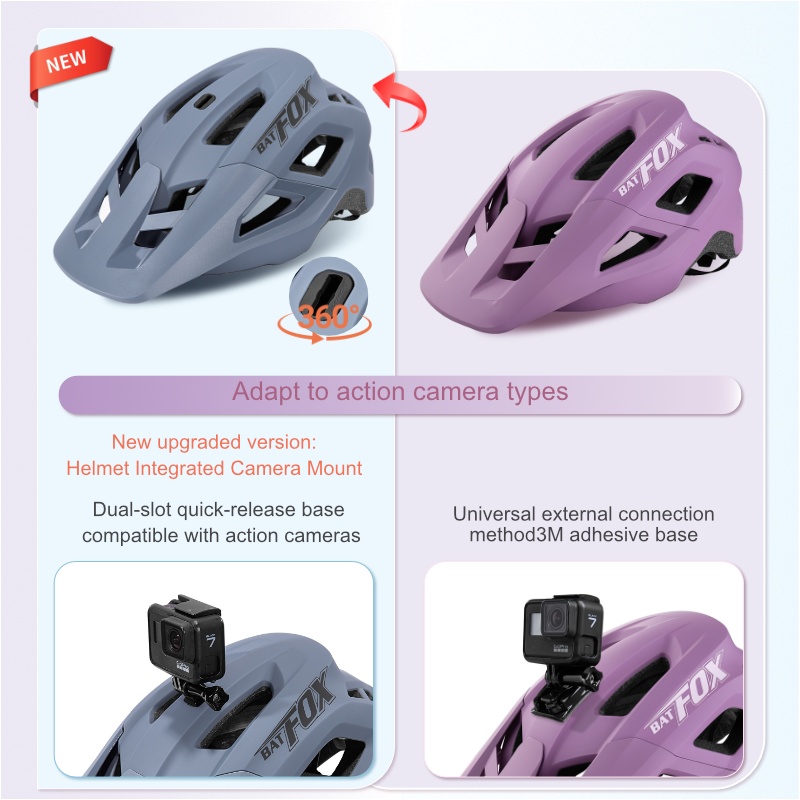 BATFOX MTB Bicycle Helmet Ultr - Mountain Biking Helmet Kids ulasan dan harga