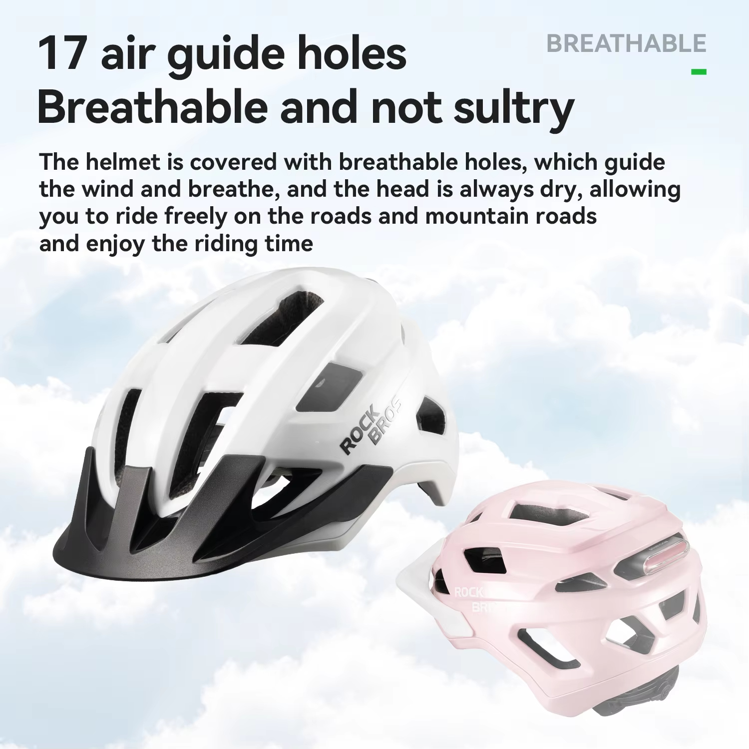 ROCKBROS Cycling Helmet Teenag - Mountain Biking Helmet Kids ulasan dan harga